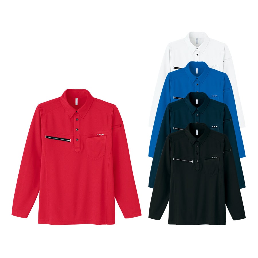 長袖ポロシャツ 8309 | WORKWEAR LAB/ワークウエア・ラボ 長袖ポロシャツ 8309 | WORKWEAR LAB/ワークウエア・ラボ