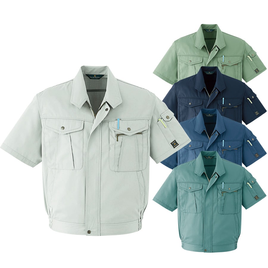 fevr ジャーフル　L〜XLサイズ相当 半袖ブルゾン 068 | WORKWEAR LAB/ワークウエア・ラボ – Asahicho プロ