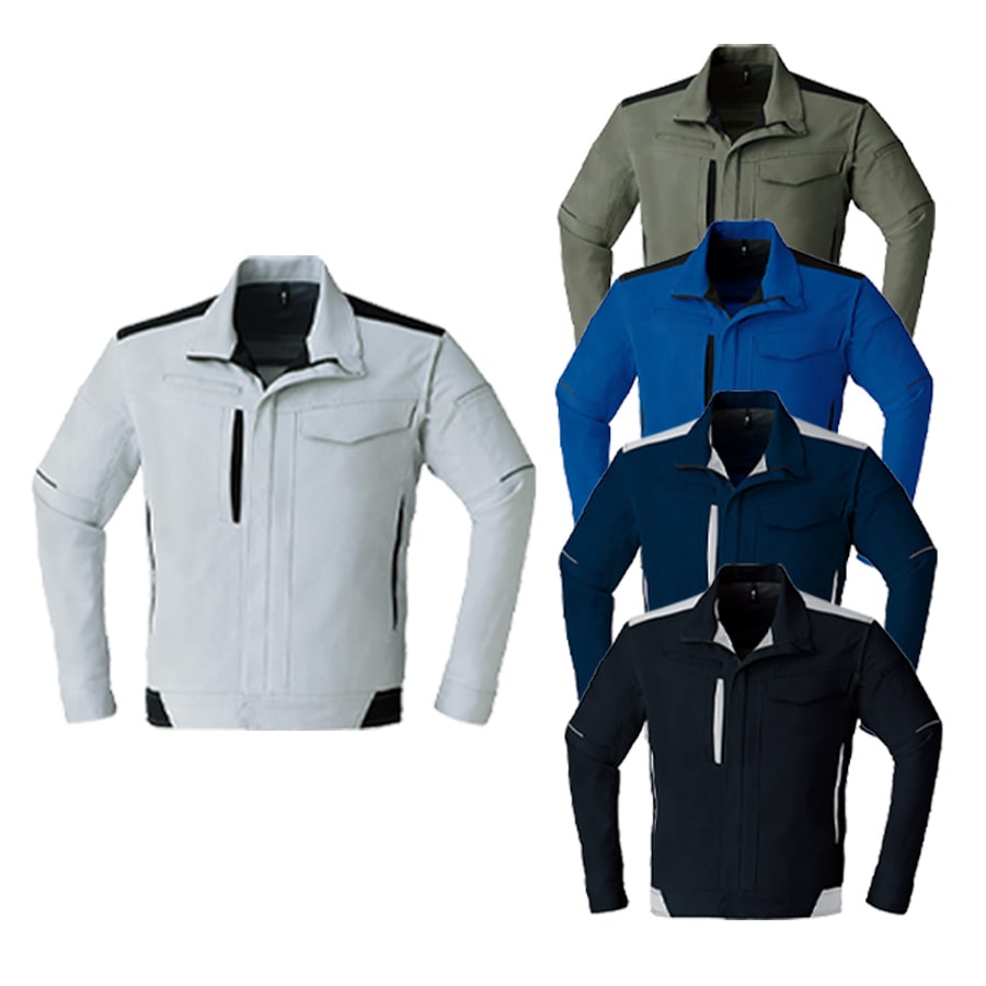 エコ帯電防止 長袖ブルゾン E890 | WORKWEAR LAB/ワークウエア・ラボ