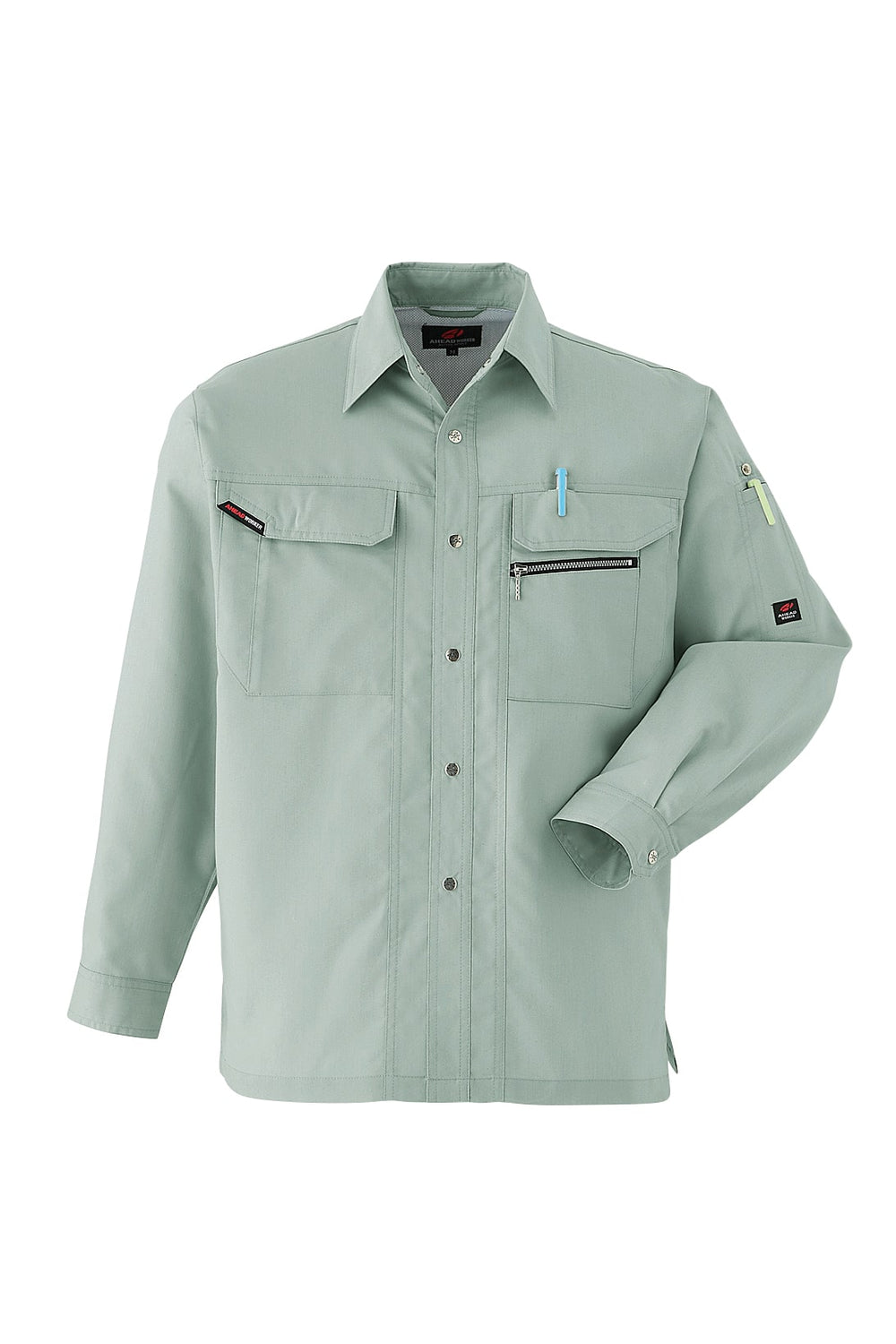 長袖シャツ 6804 | WORKWEAR LAB/ワークウエア・ラボ – Asahicho プロ