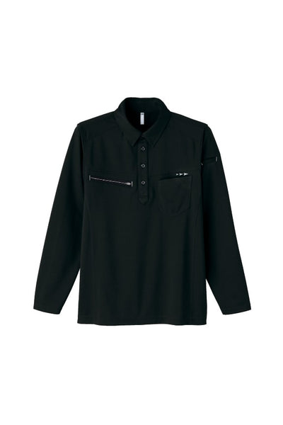 オンヨネポロシャツ   長袖チャックシャツ オンヨネポロシャツ 長袖チャックシャツ