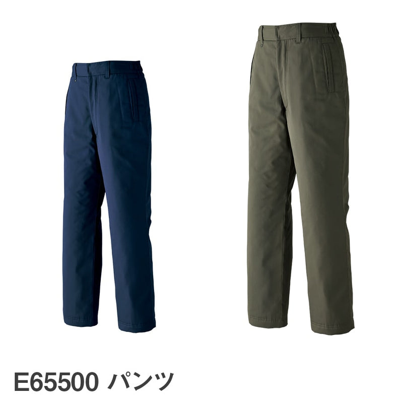 制電防寒パンツ(ノータック脇シャーリング) E65500