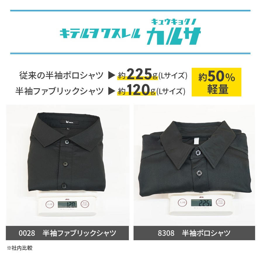 半袖ファブリックシャツ 0028 | WORKWEAR LAB/ワークウエア・ラボ