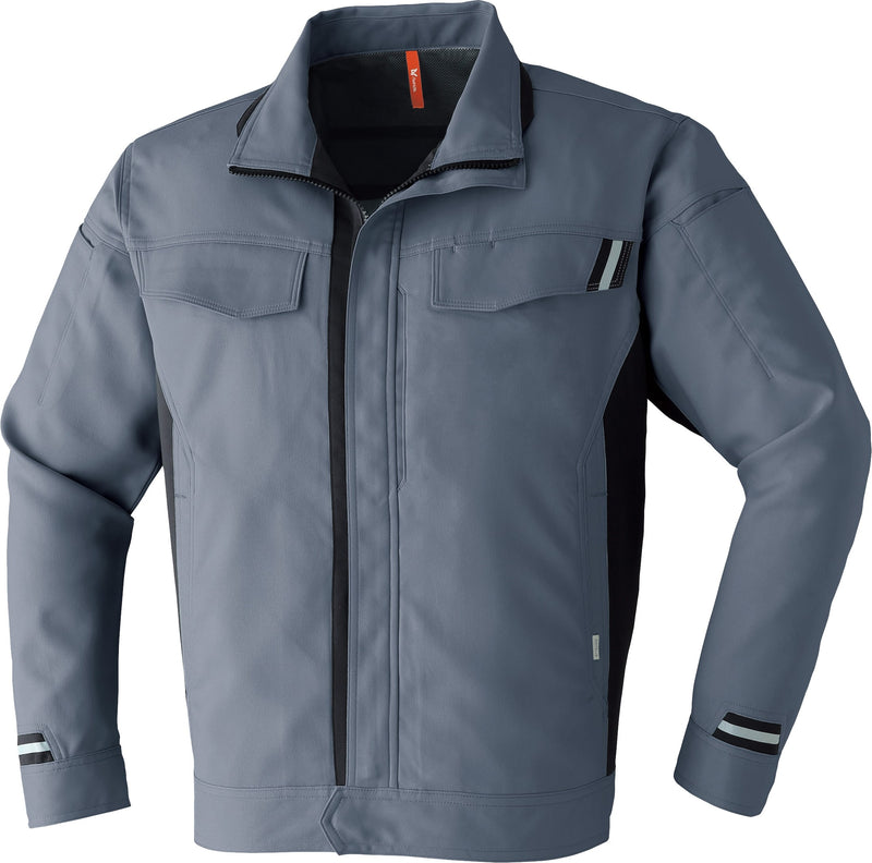 エコ帯電防止 長袖ブルゾン E870