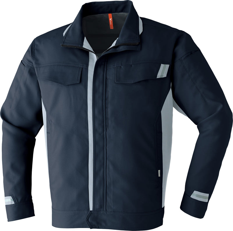 エコ帯電防止 長袖ブルゾン E870