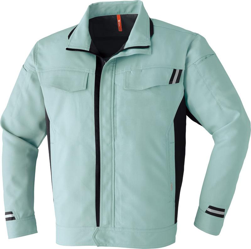 エコ帯電防止 長袖ブルゾン E870